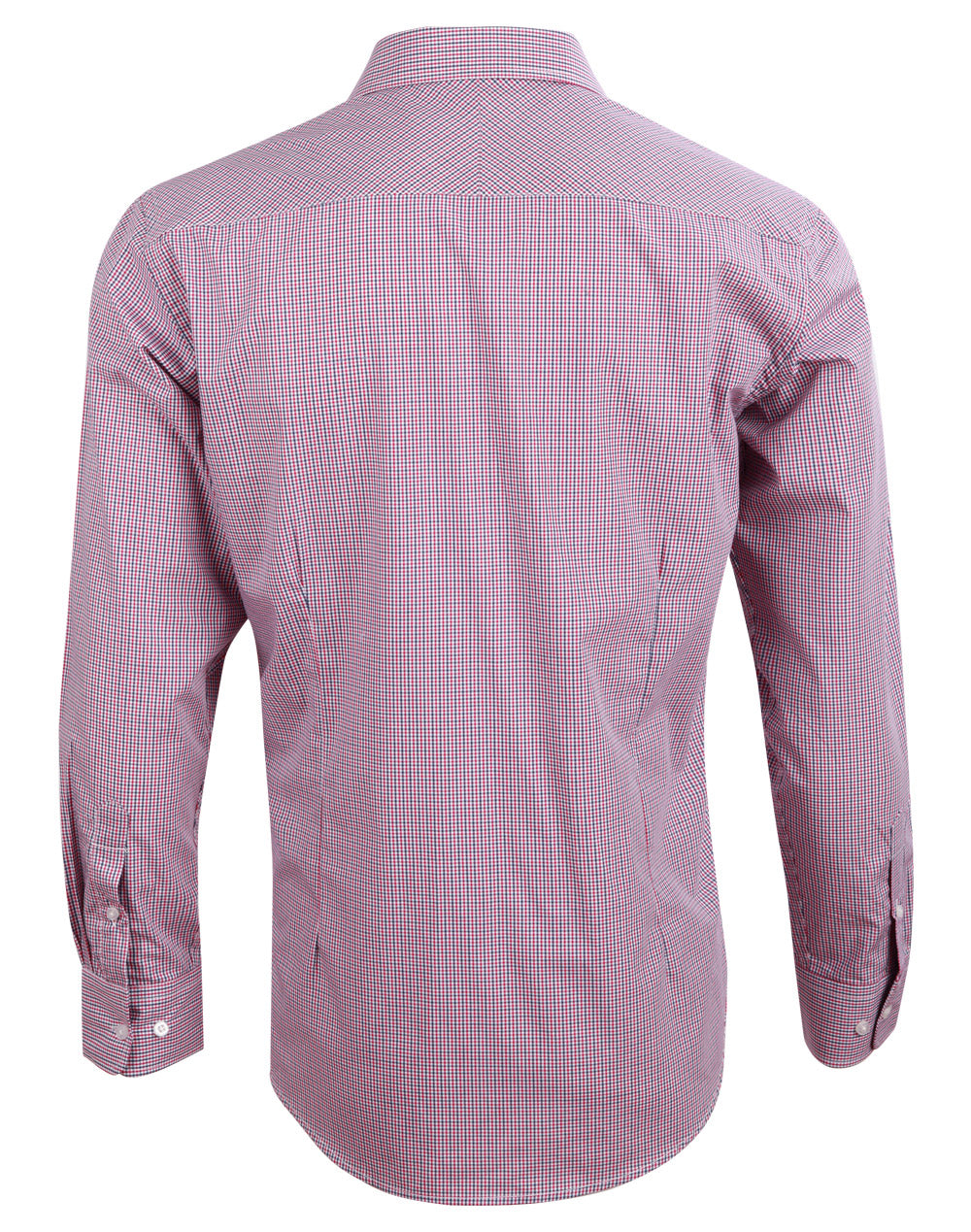 [M7340L] Men's Two Tone Mini Check L/S Shirt