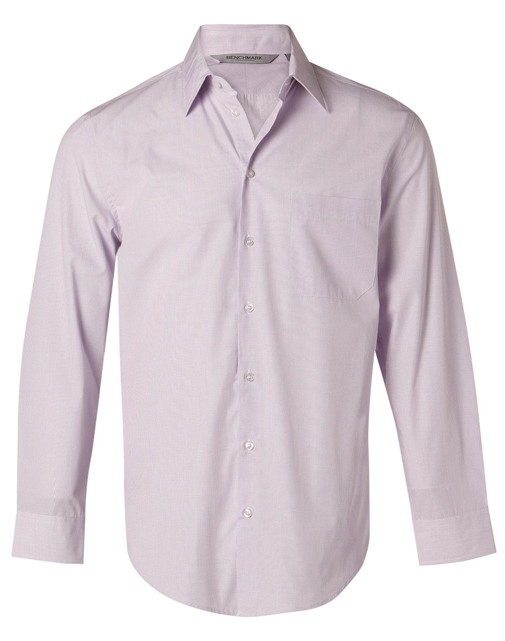 [M7360L] Men's Mini Check L/S Shirt