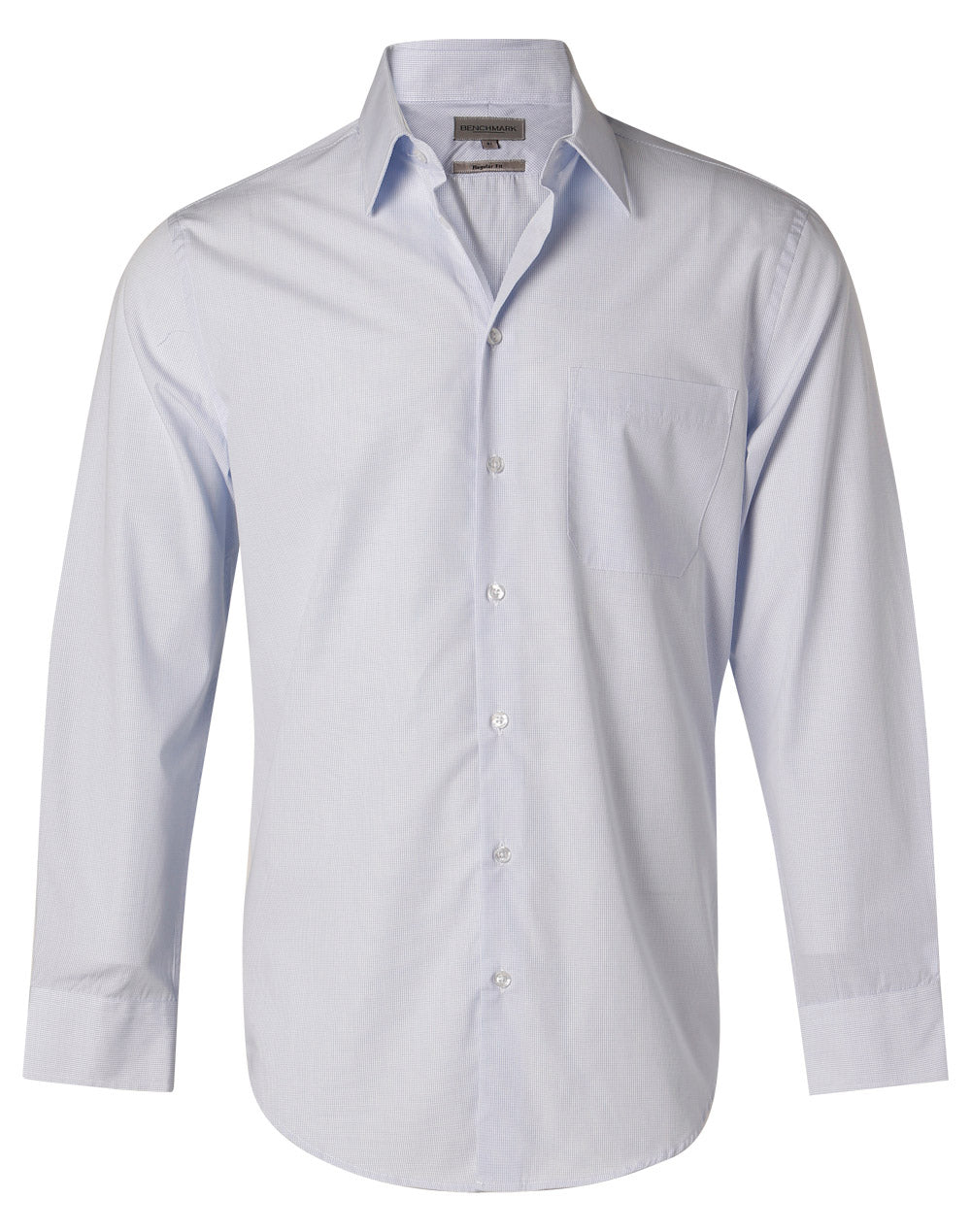 [M7360L] Men's Mini Check L/S Shirt