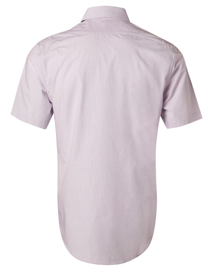 [M7360S] Men's Mini Check S/S Shirt