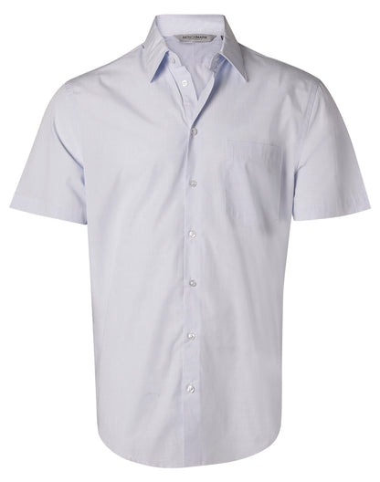 [M7360S] Men's Mini Check S/S Shirt