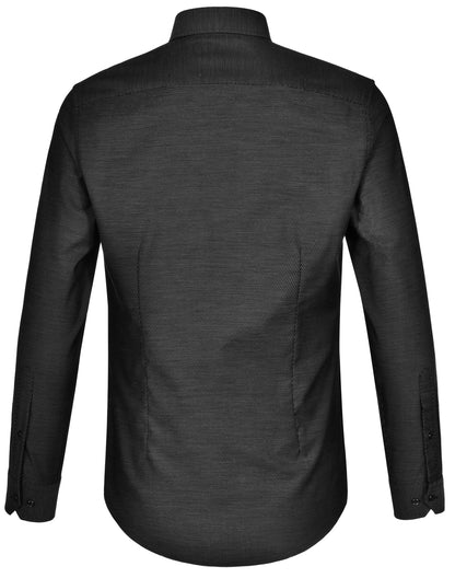 [M7400L] Men's Pin Dot Stretch L/S Shirt