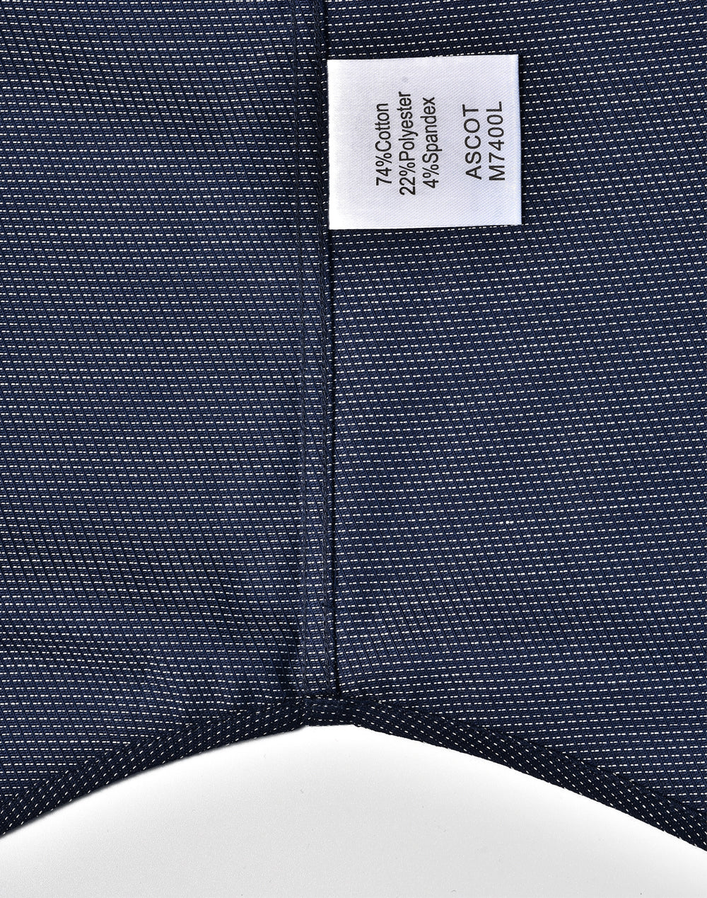 [M7400L] Men's Pin Dot Stretch L/S Shirt