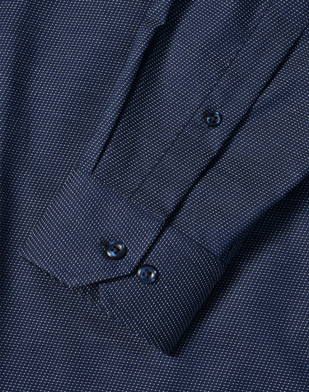 [M7400L] Men's Pin Dot Stretch L/S Shirt