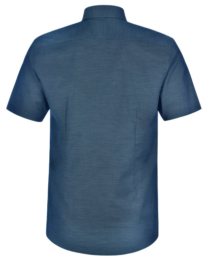 [M7400S] Men's Pin Dot Stretch S/S Shirt