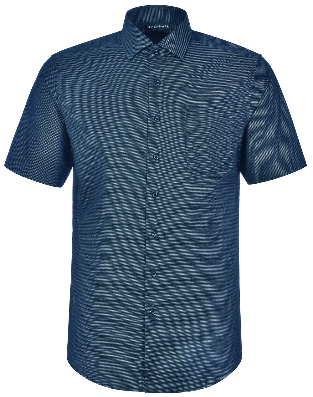 [M7400S] Men's Pin Dot Stretch S/S Shirt