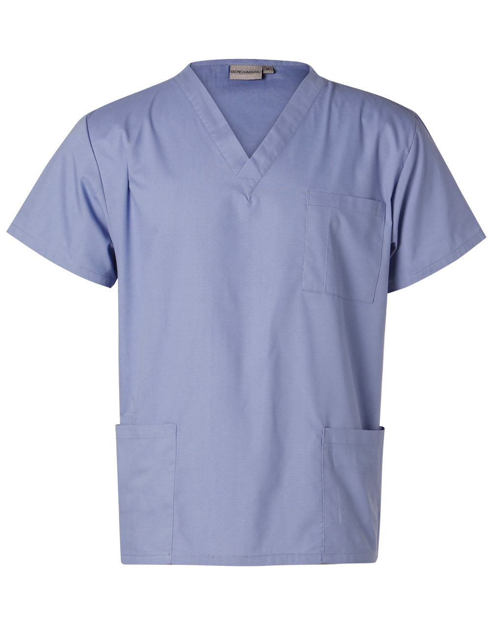 [M7630] Unisex Scrubs Short Sleeve Tunic Top