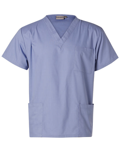 [M7630] Unisex Scrubs Short Sleeve Tunic Top