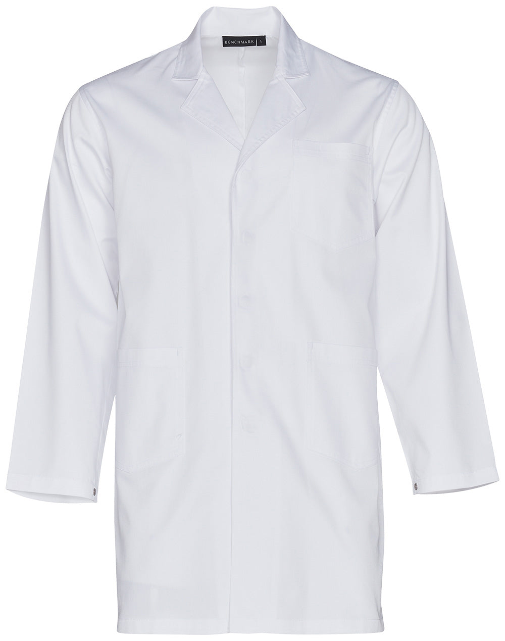 [M7632] Unisex Long Sleeve Lab Coat