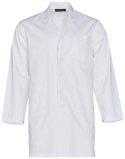 [M7632] Unisex Long Sleeve Lab Coat
