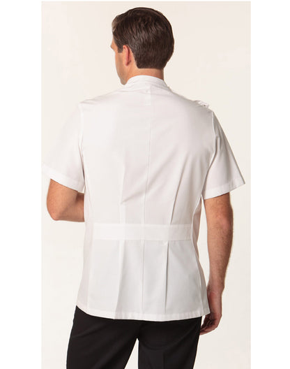 [M7636] Men's Stud Front Short Sleeve Jacket