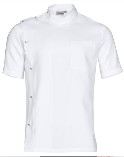 [M7636] Men's Stud Front Short Sleeve Jacket
