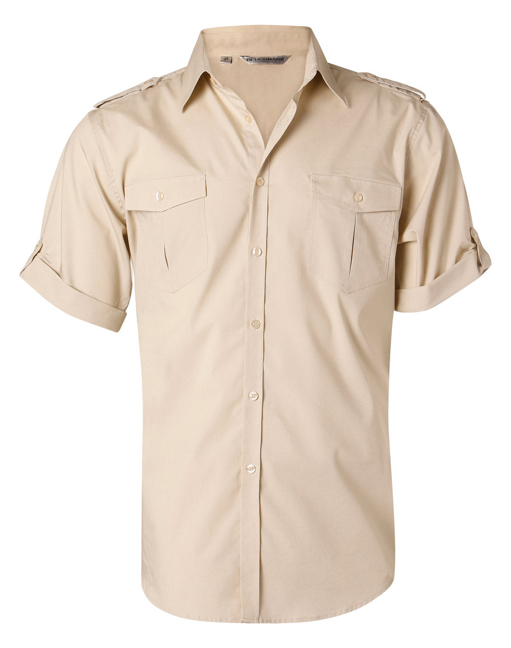 [M7911] Men's Short Sleeve Military Shirt