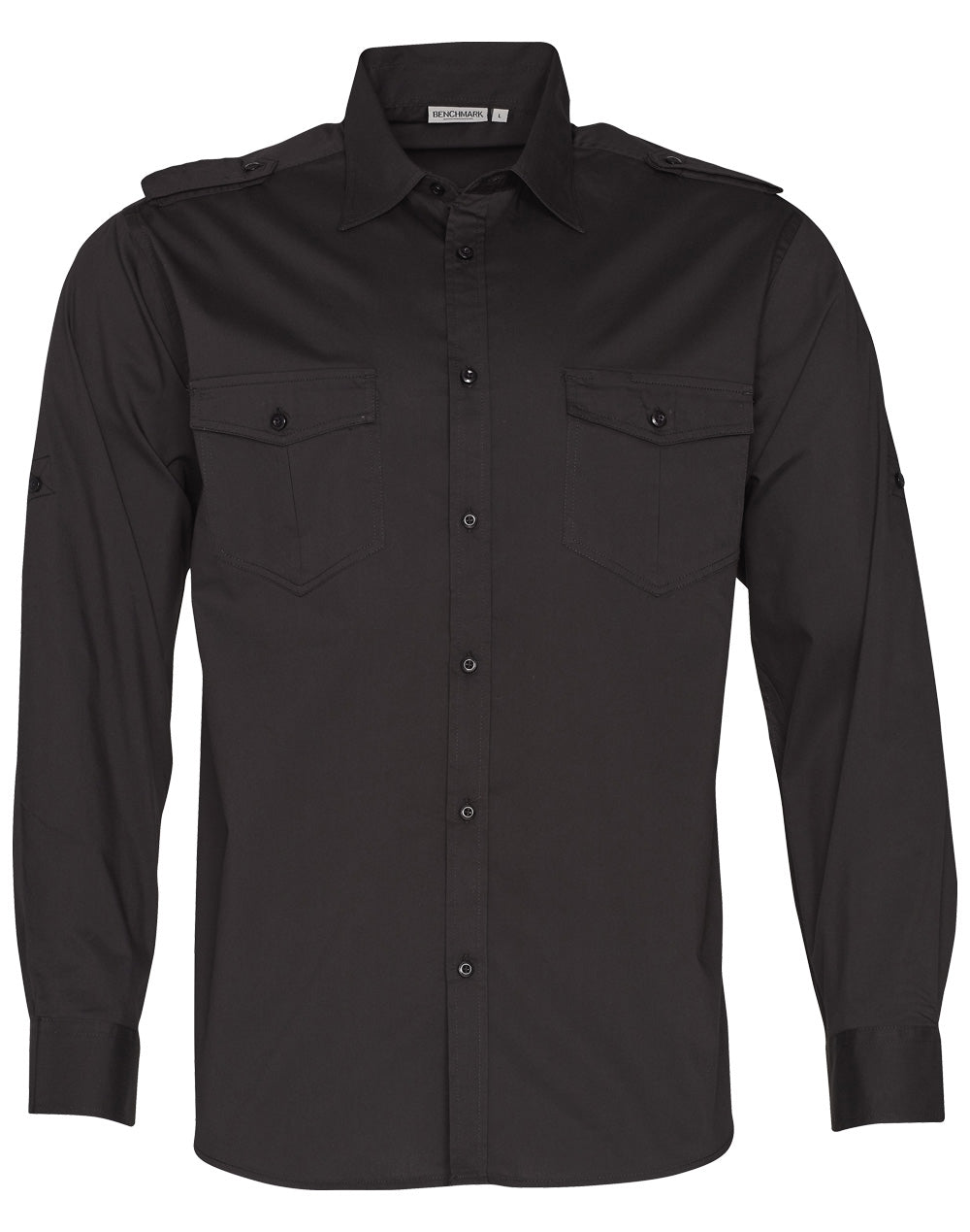 [M7912] Men's Long Sleeve Military Shirt