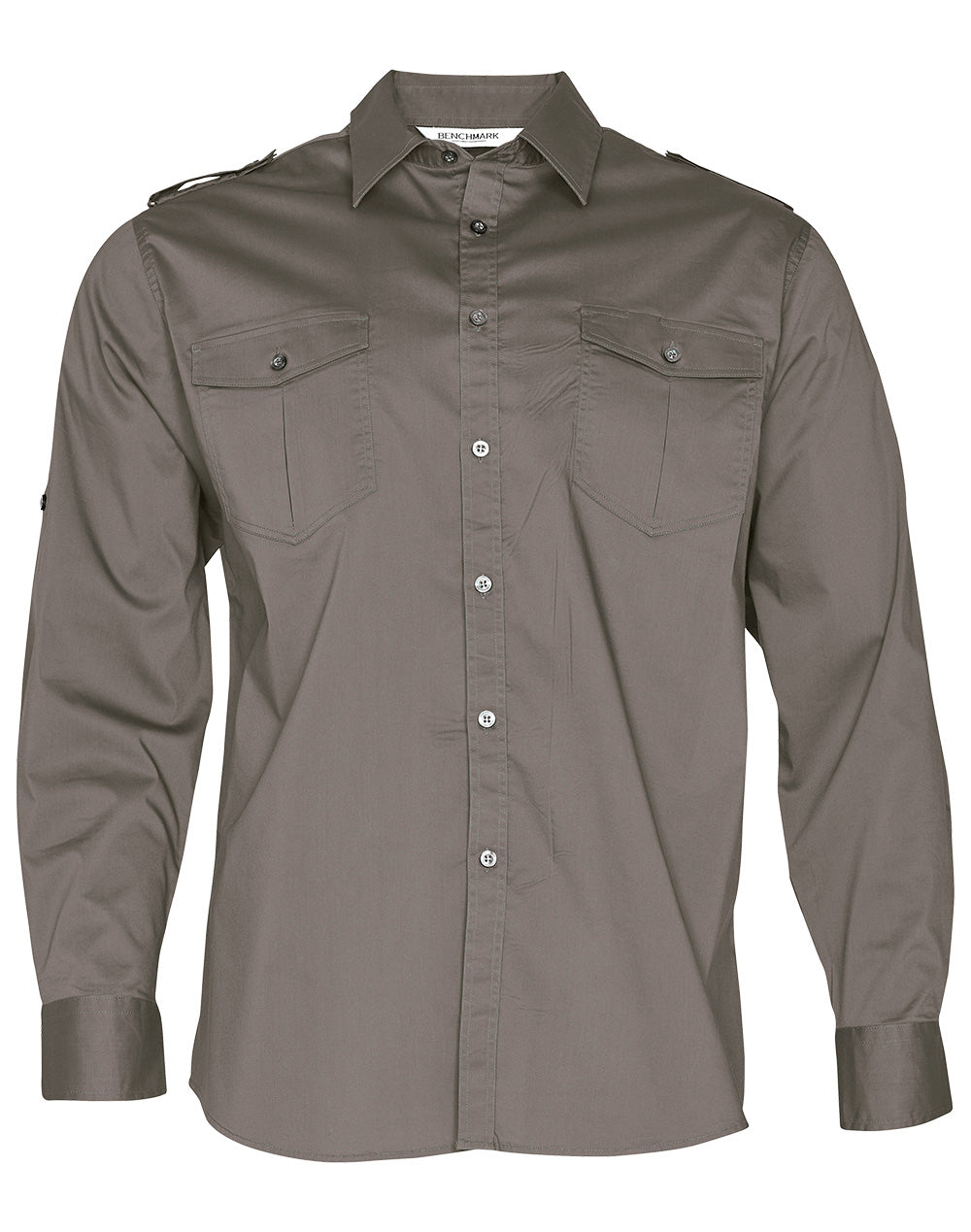 [M7912] Men's Long Sleeve Military Shirt