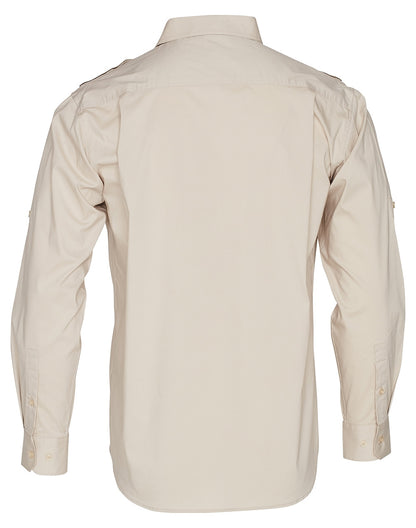 [M7912] Men's Long Sleeve Military Shirt