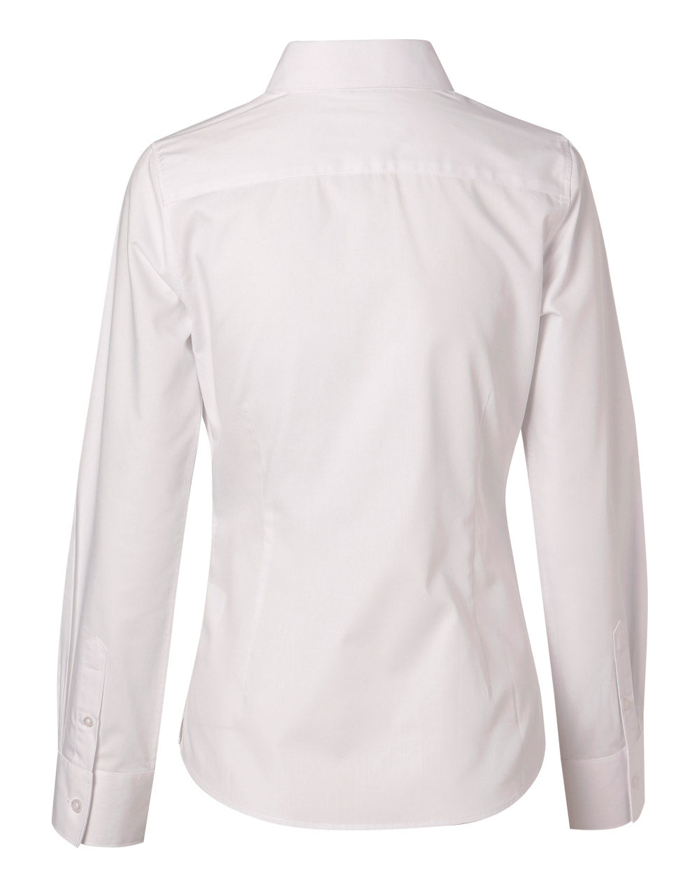 [M8020L] Women's Cotton/Poly Stretch L/S Shirt