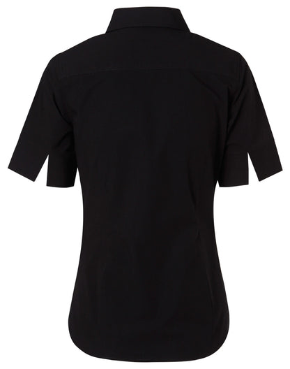 [M8020S] Women's Cotton/Poly Stretch S/S Shirt