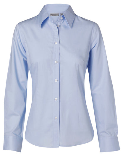 [M8030L] Women's Fine Twill L/S Shirt