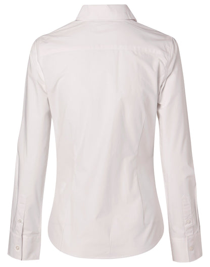 [M8030L] Women's Fine Twill L/S Shirt