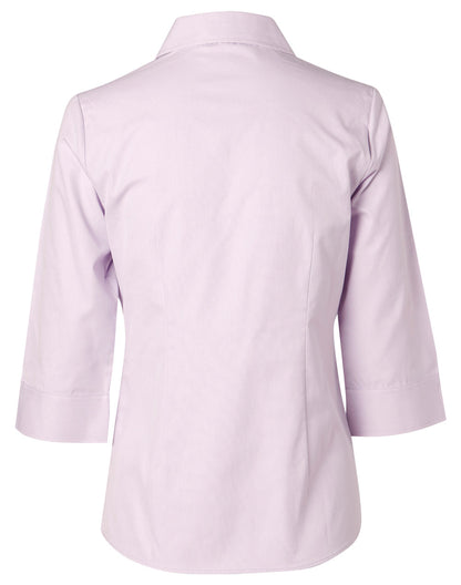 [M8040Q] Women's CVC Oxford 3/4 Sleeve Shirt