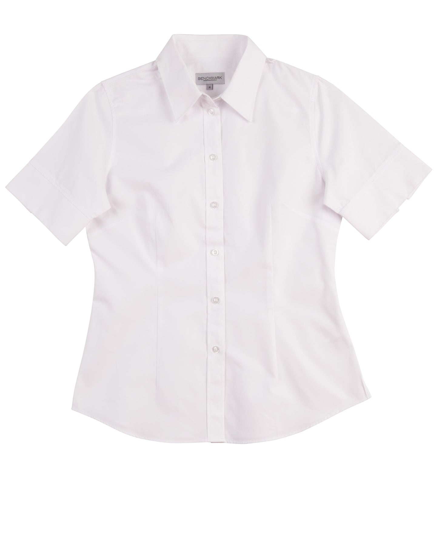 [M8040S] Women's CVC Oxford S/S Shirt