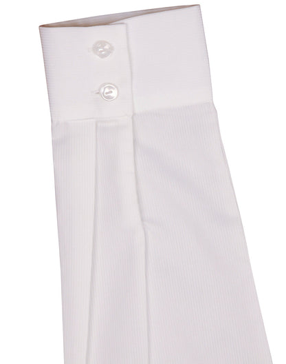 [M8110L] Ladies' Dobby Striped Taped L/S Shirt