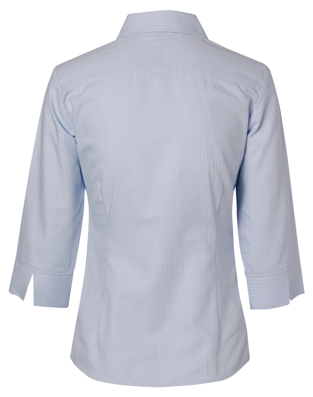 [M8113] Women's Mini Herringbone 3/4 Sleeve Shirt