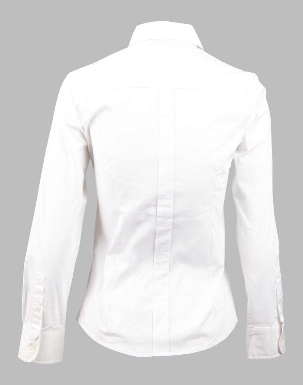 [M8192] Women's Stretch Tuck Front Long Sleeve Shirt