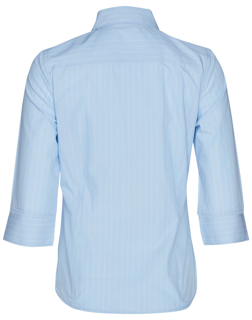 [M8223] Women's Pin Stripe 3/4 Sleeve Shirt