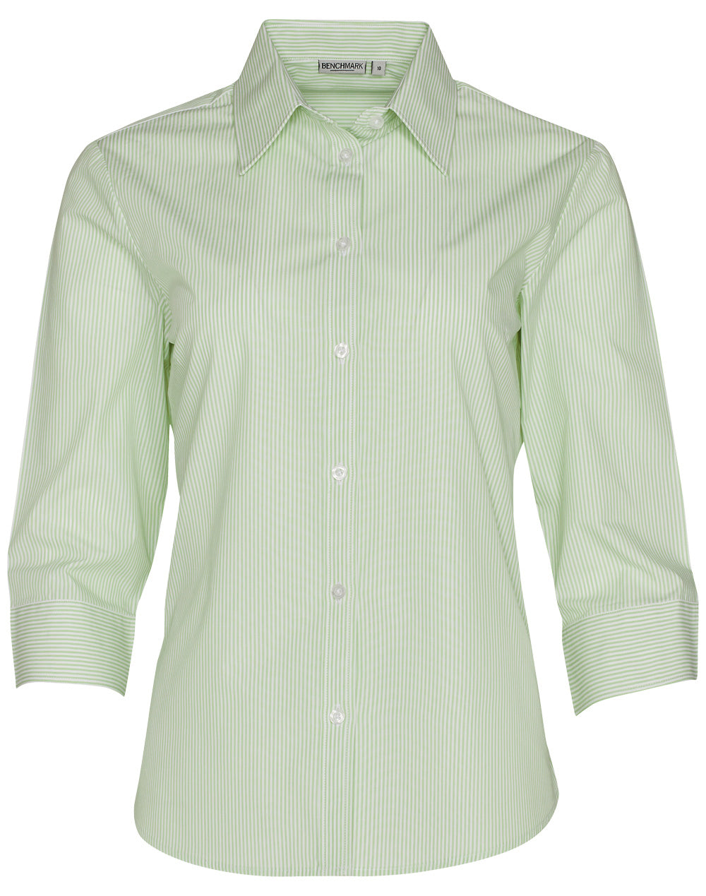 [M8233] Women's Balance Stripe 3/4 Sleeve Shirt