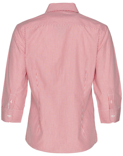 [M8233] Women's Balance Stripe 3/4 Sleeve Shirt