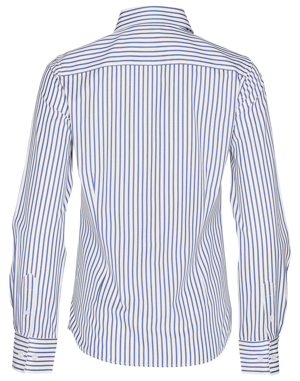 [M8310L] Women's Sateen Stripe L/S Shirt