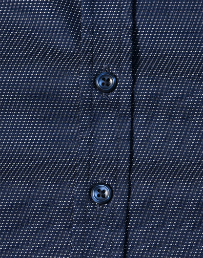 [M8400L] Ladies' Pin Dot Stretch L/S Shirt