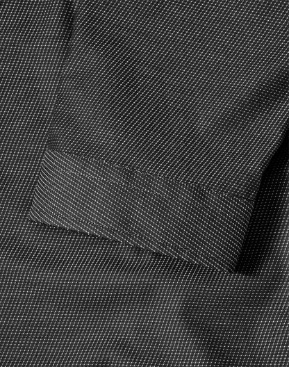 [M8400Q] Ladies' Pin Dot Stretch 3/4 Sleeve Shirt