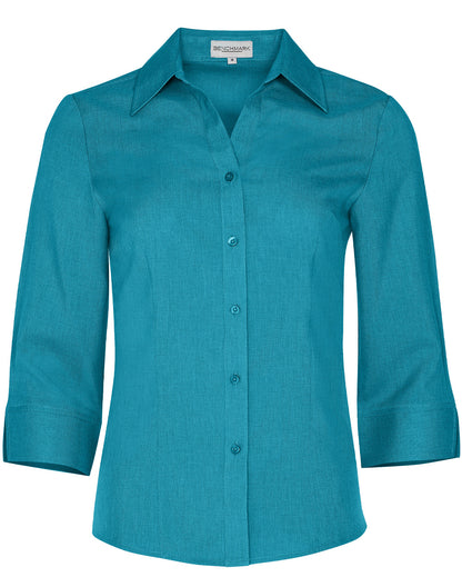 [M8600Q] Women's Cooldry 3/4 Sleeve Shirt