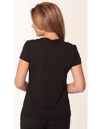 [M8820] Women's Ruffle Front Blouse