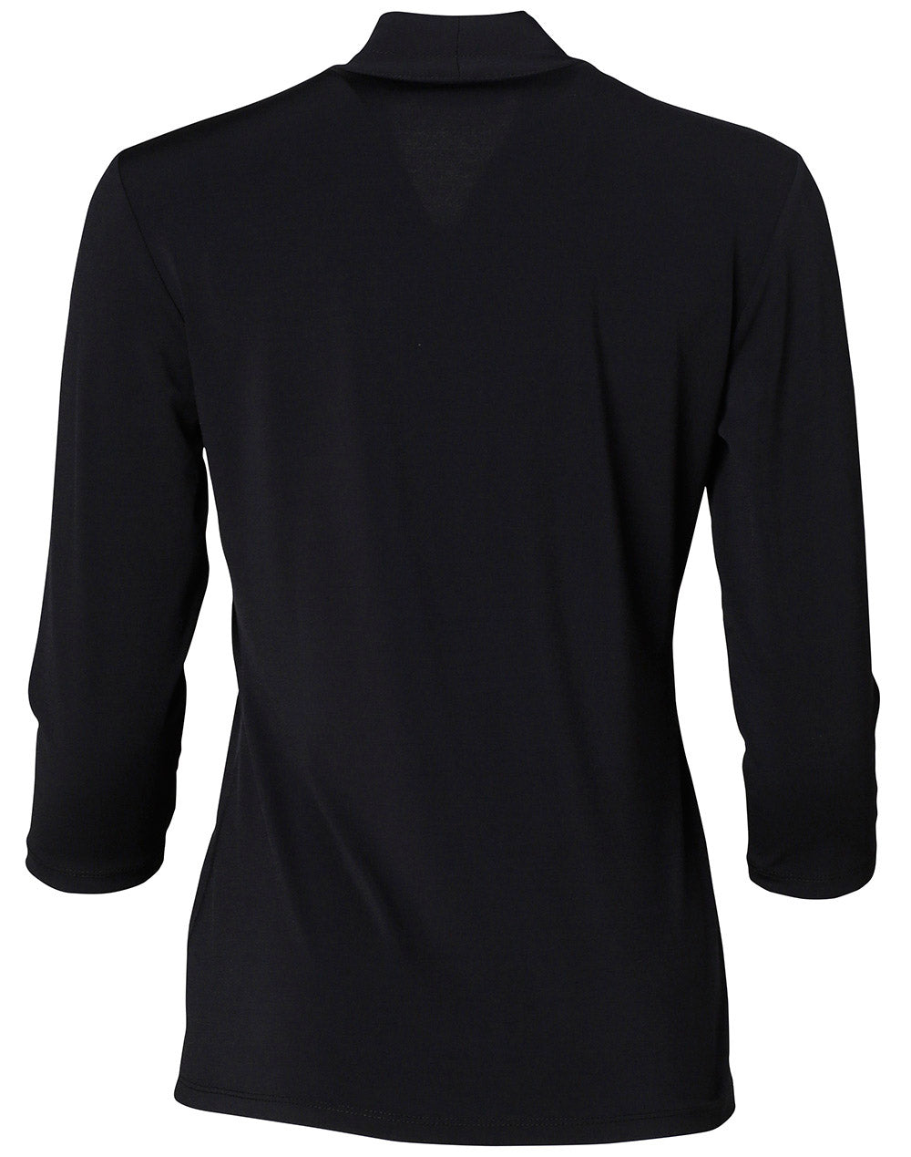[M8830] Ladies' Mid Sleeve Shawline Knit Top