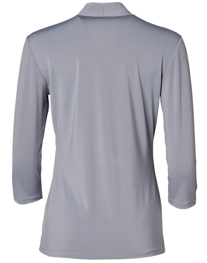 [M8830] Ladies' Mid Sleeve Shawline Knit Top