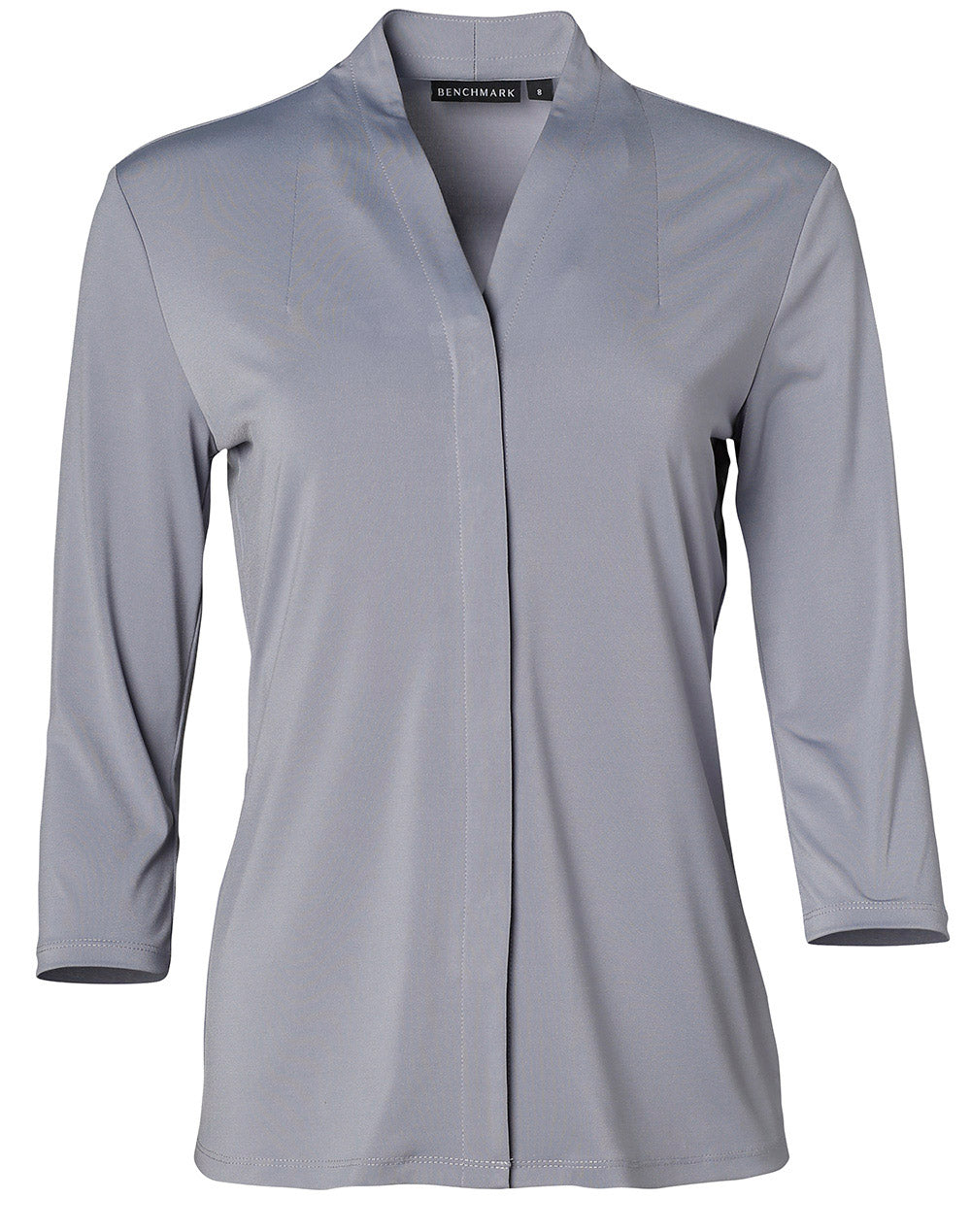 [M8830] Ladies' Mid Sleeve Shawline Knit Top