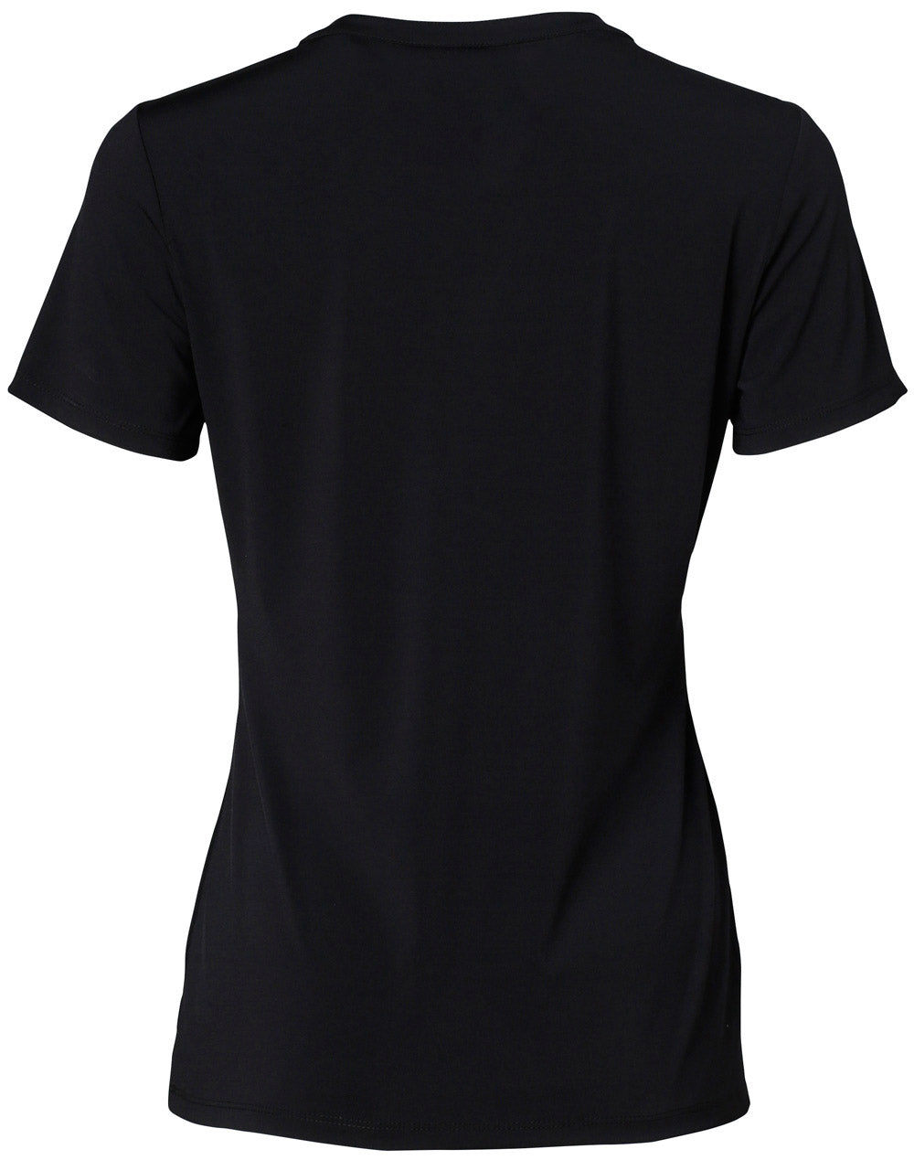 [M8840] Ladies' V-neck with Tab S/S Knit Top