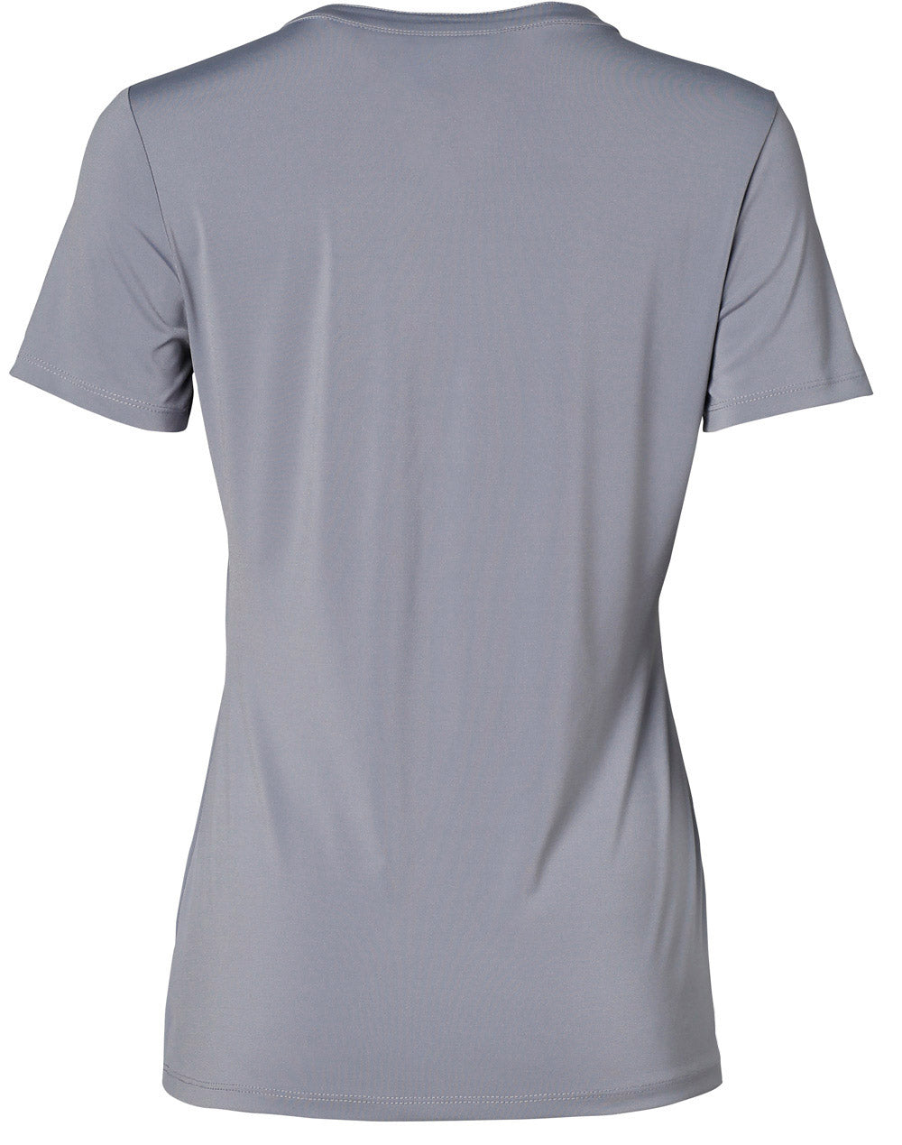 [M8840] Ladies' V-neck with Tab S/S Knit Top