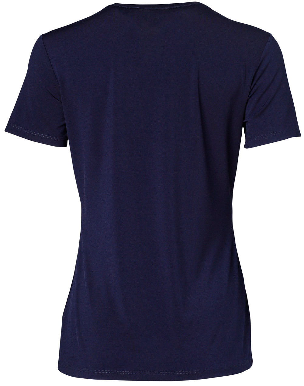 [M8840] Ladies' V-neck with Tab S/S Knit Top