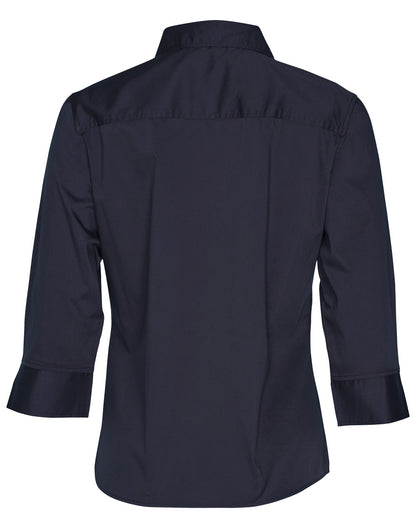 [M8913] Women's 3/4 Sleeve Military Shirt