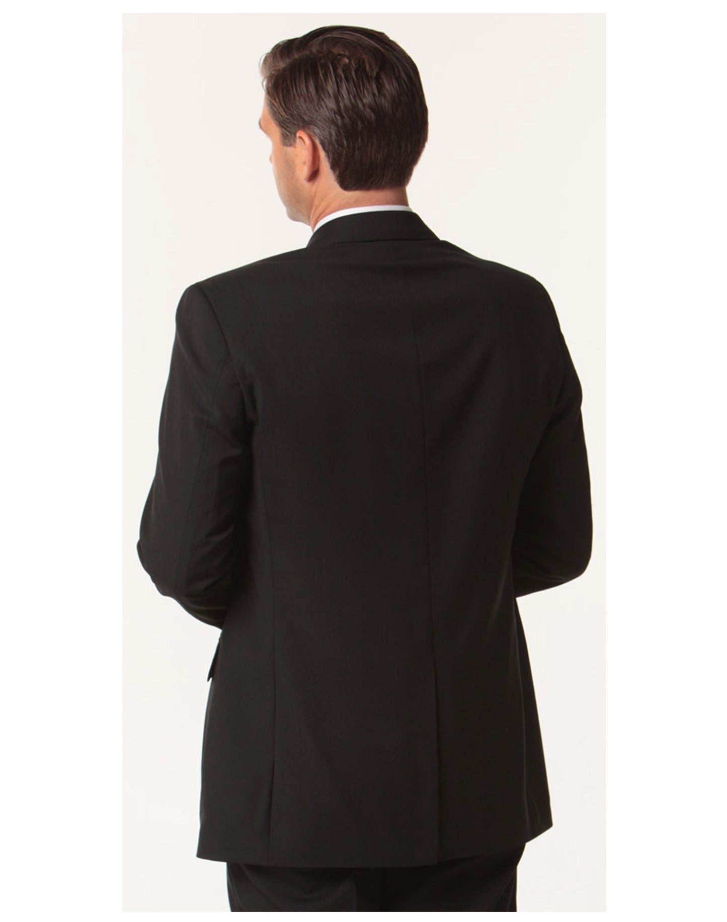 [M9100] Men's Two Buttons Jacket in Wool Stretch