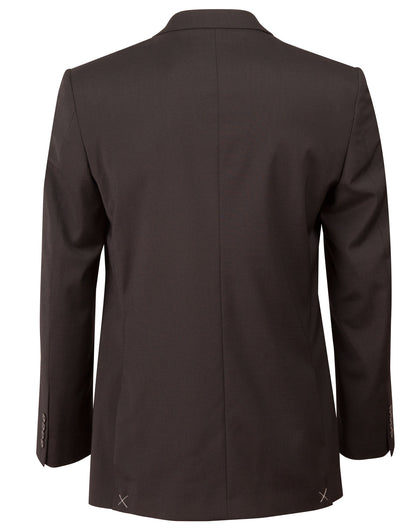 [M9100] Men's Two Buttons Jacket in Wool Stretch