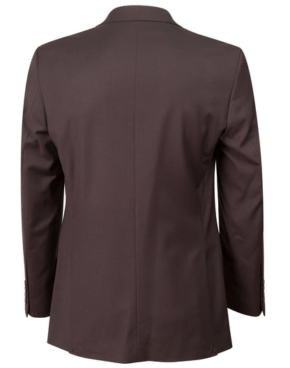 [M9100] Men's Two Buttons Jacket in Wool Stretch