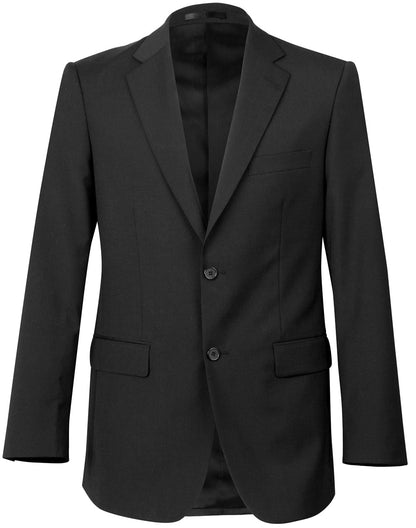 [M9100] Men's Two Buttons Jacket in Wool Stretch