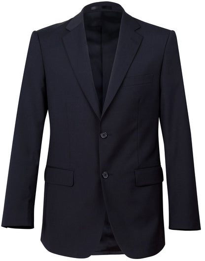 [M9100] Men's Two Buttons Jacket in Wool Stretch