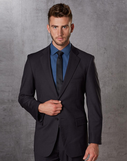 [M9130] Men's Poly/Viscose Stretch Jacket